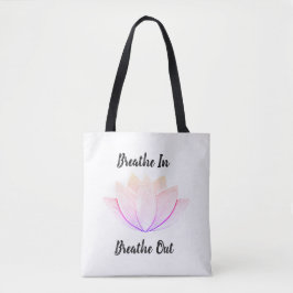 Lotus Blume Tasche