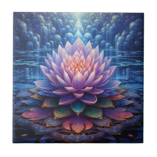 Lotus Blume Tile Fliese