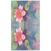 Lotus Blume Tischdecke (Vorderseite)