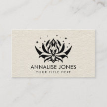 Lotus Blume und Mond auf der Leinwand