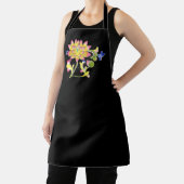 Lotus Blume und Wein Schürze (InSitu)