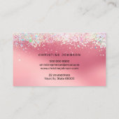 Lotus-Blume Visitenkarte (Rückseite)