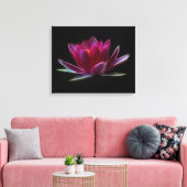 Lotus Blume Wasser Pflanze Leinwanddruck (Insitu (Wohnzimmer))