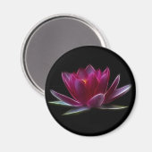 Lotus Blume Wasser Pflanze Magnet (Vorderseite/Rückseite)