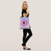 Lotus Blume Watercolor Wedding Bride Tasche (Am Model)