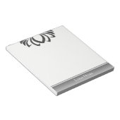 Lotus Blume Yoga Instructor Holistic Classic Notizblock (angewinkelt)