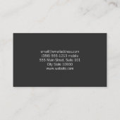 Lotus-Blume/Yoga-Pose-Lochkarte Treuekarte (Rückseite)