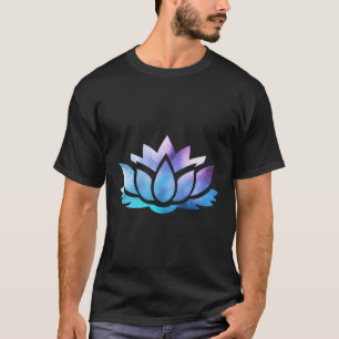 Lotus Blume Yoga Spiritual Dreamy Colorful T-Shirt