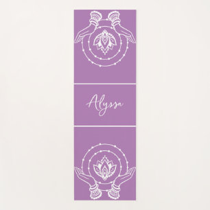 Lotus Blume Yoga Yogamatte