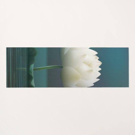 Lotus-Blume Yogamatte (Rückseite (Horizontal))