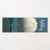 Lotus-Blume Yogamatte (Vorderseite (Horizontal))