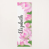 Lotus-Blume Yogamatte (Rückseite)