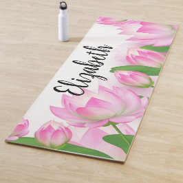 Lotus-Blume Yogamatte