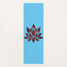 Lotus-Blume Yogamatte