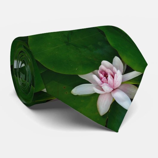 Lotus Blume Zen Krawatte (Gerollt)