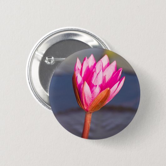 Lotus-Blüte Button (Vorne & Hinten)