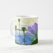 Lotus-Blüte Kaffeetasse (Vorderseite Links)