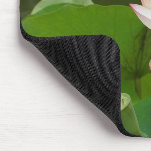 Lotus-Blüte Mousepad (Ecke)
