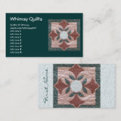 Lotus-Blüte Visitenkarte (Vorne/Hinten)