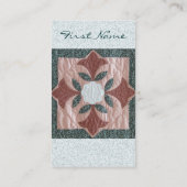 Lotus-Blüte Visitenkarte (Rückseite)