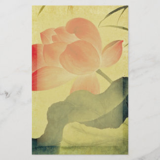 Lotus-Blüten-Briefpapier Briefpapier