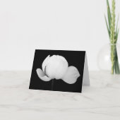 Lotus Bud Dankeskarte (Vorderseite)