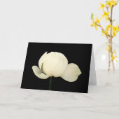 Lotus Bud Karte (Gelbe Blume)