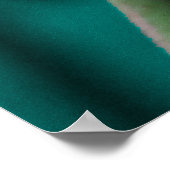 Lotus Bud Tranquility Poster (Ecke)