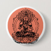 Lotus Buddha Button (Vorderseite)