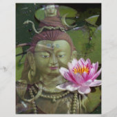 Lotus & Buddha Flyer (Vorne)