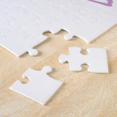 Lotus Calligraphy (Lavender) Puzzle (Seite)