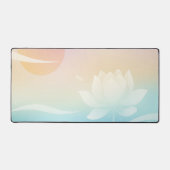 Lotus Calm Schreibtischunterlage (Vorderseite)
