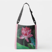 Lotus Custom Multiprint Cross Body Bag Tragetaschen Mit Langen Trägern (Vorderseite)