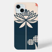 Lotus Design Mindfulness iPhone Case (Rückseite)