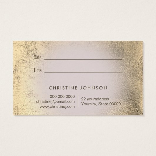 Lotus Design Terminkarte (Rückseite)