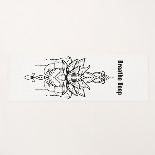 Lotus Design Yogamatte (Vorderseite (Horizontal))