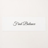 Lotus Design Yogamatte (Rückseite (Horizontal))