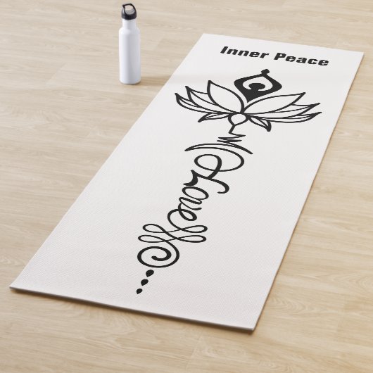 Lotus Design Yogamatte (Beispiel)