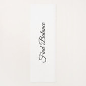 Lotus Design Yogamatte (Rückseite)