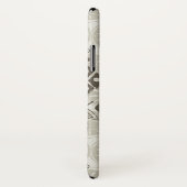 Lotus Diamant Leinen Case-Mate iPhone Hülle (Hinten/Rechts)