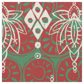 Lotus diamond Christmas Stoff (Nahaufnahme)