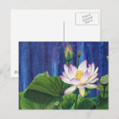Lotus Dream Postkarte (Vorne/Hinten)