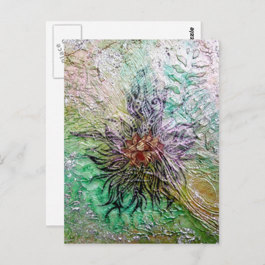 Lotus Dream v3 Postkarte (Vorne/Hinten)