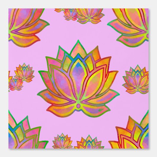 Lotus Dreams Tapete (Vorderseite)