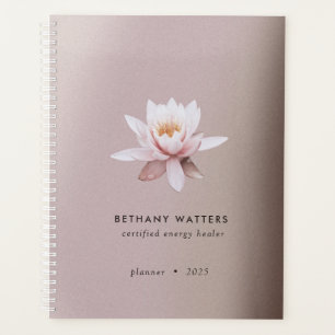 Lotus Dusty Rose Energie Heiler Planer
