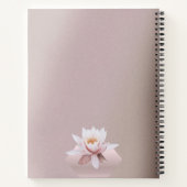 Lotus Dusty Rose Gradient Notizblock (Rückseite)