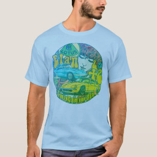 Lotus Elan & +2 für Männer - Blue T-Shirt