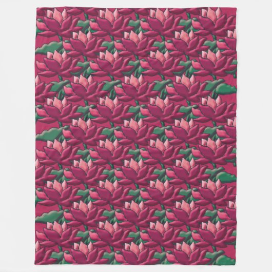 Lotus emote 2 fleecedecke (Vorderseite)