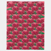 Lotus emote fleecedecke (Vorderseite)