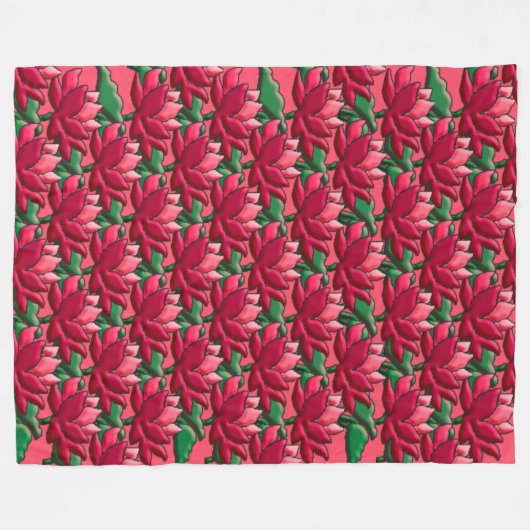 Lotus emote fleecedecke (Vorderseite (Horizontal))